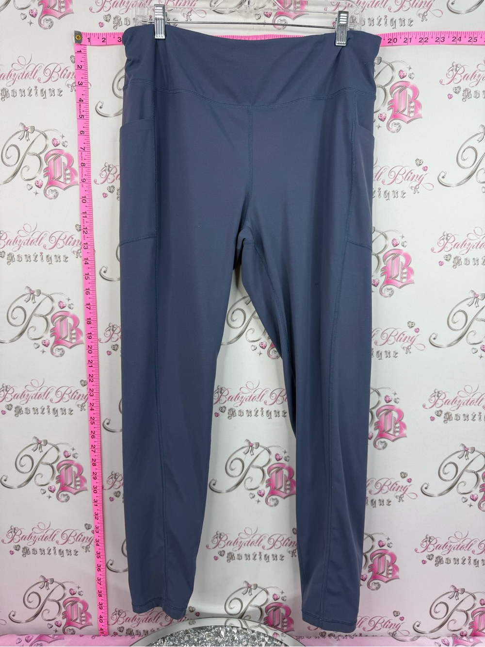 FWD leggings navy blue High-Waist Performance Leggings in Slate Gray